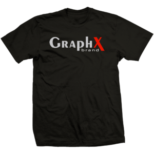 Graph X Brand Black Shirt